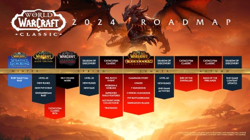 更多资料片！暴雪公布《魔兽世界》2024年更新路线图(图2)