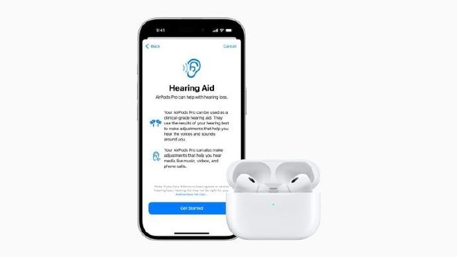 iOS181正式版下周推出为AirPodsPro2新增助听器功能(图1)